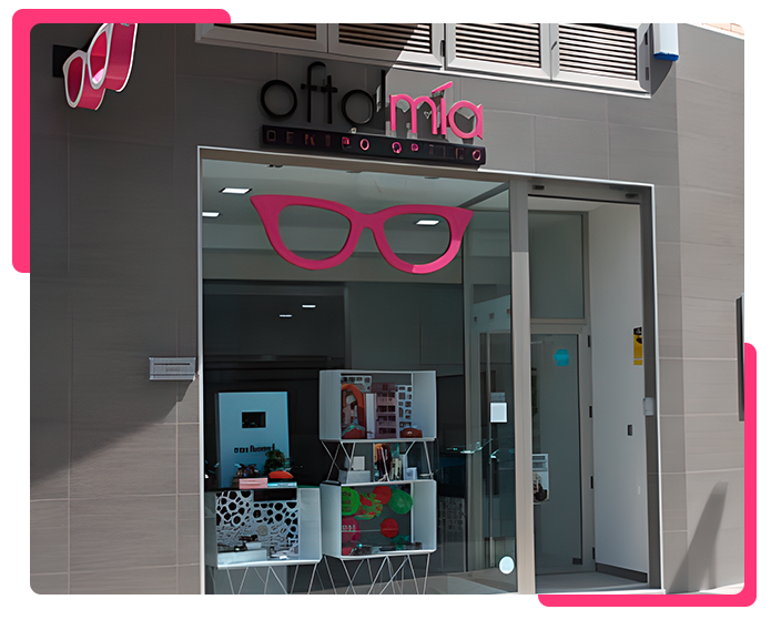 fachada oftalmia centro óptico